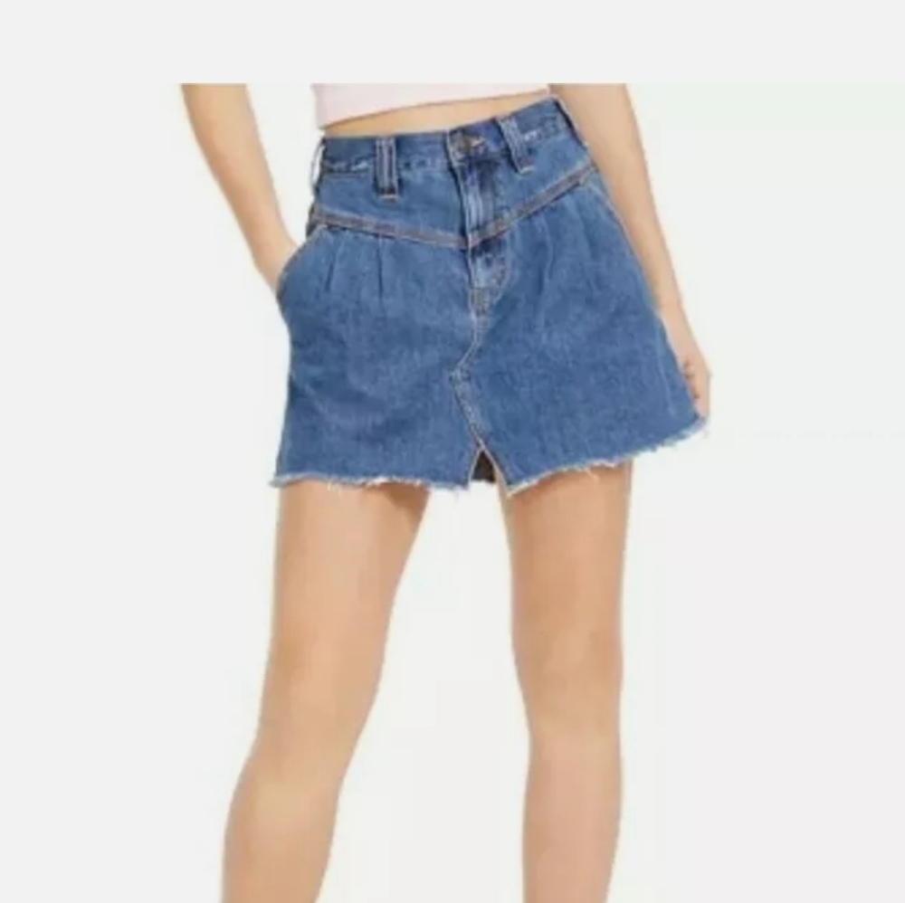 We the free jean skirt
